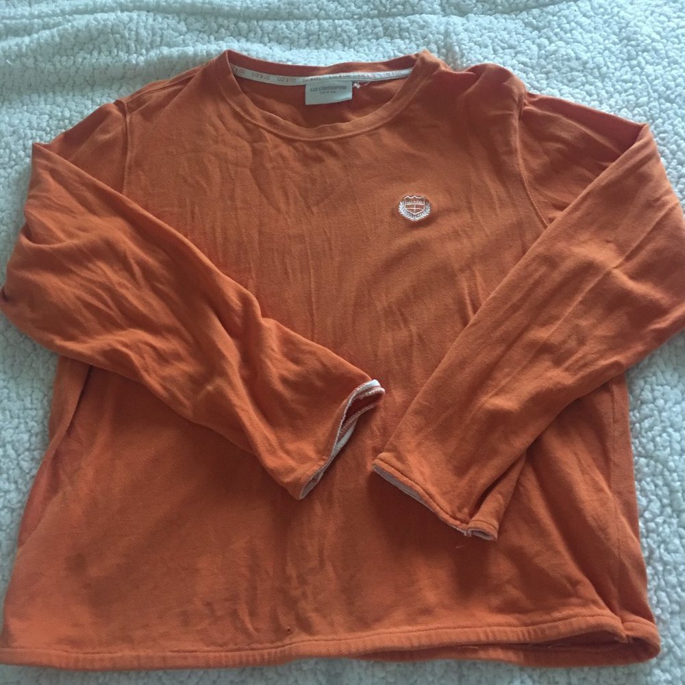 Liz Claiborne Orange Longsleeve